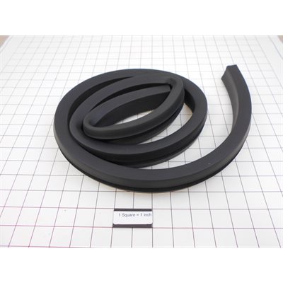 PLASTIC DOOR EXTRUDED GASKET REPLACES 102353