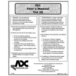 PLC USER'S MANUAL - VOL. III