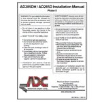 AD-285 INSTALL / OPERATORS