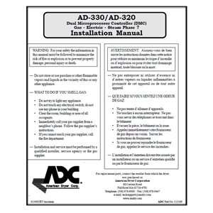 AD320 / 330 PHASE 7 INSTALLATION MANUAL
