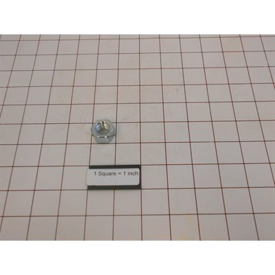 9 / 16-12 HEX NUT ZINC PLTD