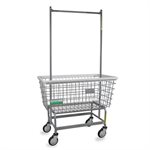 ANTIMICROBIAL MEGA BIG DOG CART W / DBL POLE