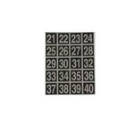 MYLAR ADHESIVE LABEL
