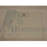 OVERLAY,SINGLE-MUNZ 25¢ USA