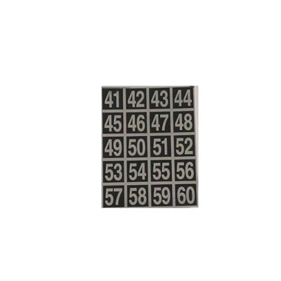 MYLAR ADHESIVE LABEL