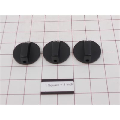 KNOB,ROTARY SWITCH-BLACK (GEN 5)