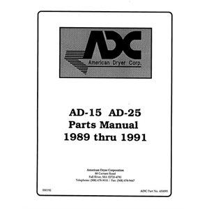 AD15 / AD25 PARTS MANUAL 89-91