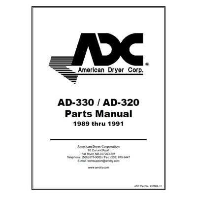 AD-330 / 320 PARTS MANUAL 89-91