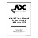 AD-235 PARTS MANUAL 24-VAC