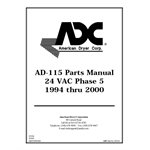 AD-115 PARTS MANUAL