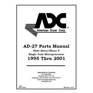 AD27 PARTS MANUAL, 1995 - 1997