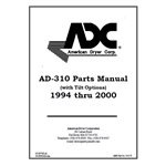 AD310 PARTS MANUAL(TILT),1995