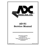 AD-81 SERVICE MANUAL
