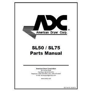 SL50 & SL75 PARTS MANUAL