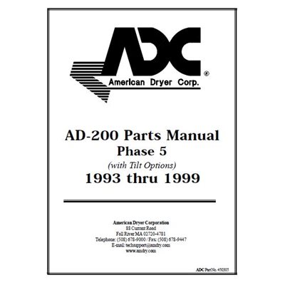 AD200 W / TILT OPTIONS PARTS MAN