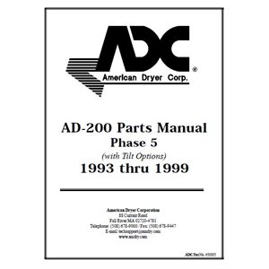 AD200 W / TILT OPTIONS PARTS MAN