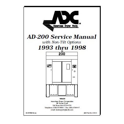 AD-200(NON-TILT)SERVICE MANUAL