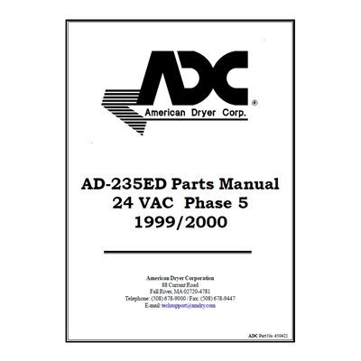 AD-235DE PARTS MANUAL