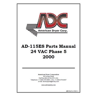 AD-115ES PARTS MANUAL