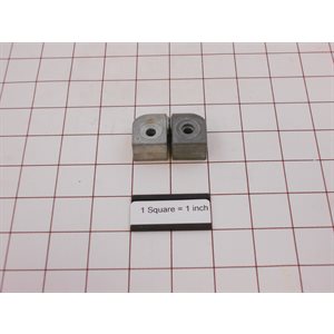 HINGE,W / FL74 / 124 UPPER (RMKS)