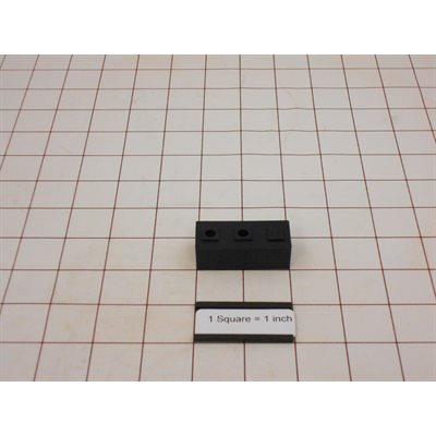 HINGE,TD30 / 50 / 75 DOOR-BLACK PLASTIC