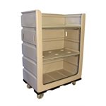 48 CU. FT TURNABOUT TRUCK  W / SHELVES  *SPECIFY COLOR