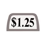 8 COIN $1.50 DECAL