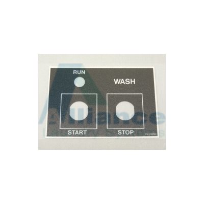 DECAL,WASH / RUN,LF