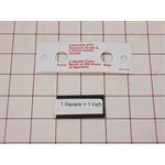 DECAL,INSR,LUB,BRG,UW