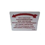 DECAL,ROT SPIN,CCW,UNIV