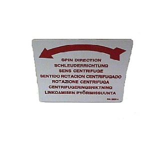 DECAL,ROT SPIN,CCW,UNIV