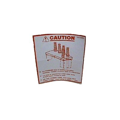DECAL,CAUT:CHEM INJECTN,UW125 DECAL,CAUT:CHEM INJECTN,UW125