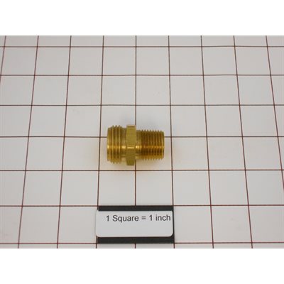 ADAPTER,BRS,HOSE,3 / 4X1 / 2"