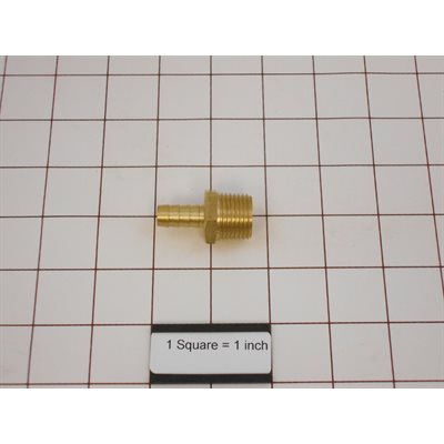 BARB HOSE BRS 1 / 2NPTX3 / 8