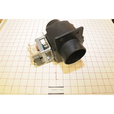 VALVE DRAIN, 115V, 3" BALL, N.O., LH MOT REPLACES 93365