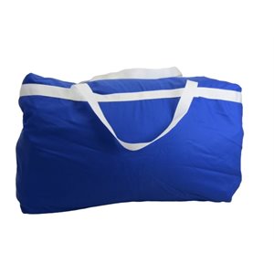 LAUNDRY ZIP TOTE BAG 36X24 W / 6" HANDLES SEE NOTE!