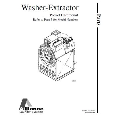 MANUAL / PARTS, UW65&85PV