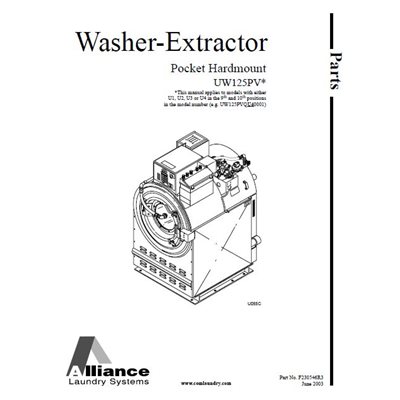 MANUAL / PARTS, UW125PV
