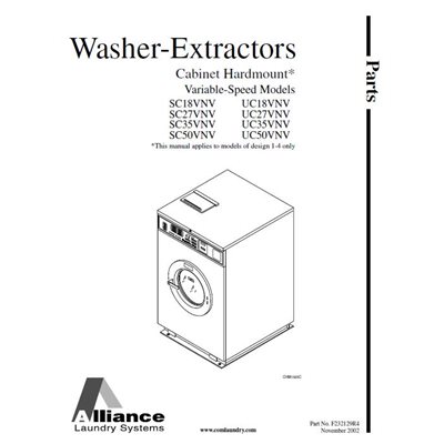 SC50 UNVX, PARTS MANUAL