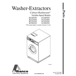 SC50 UNVX, PARTS MANUAL
