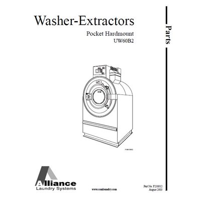 MANUAL, PARTS UW60B2